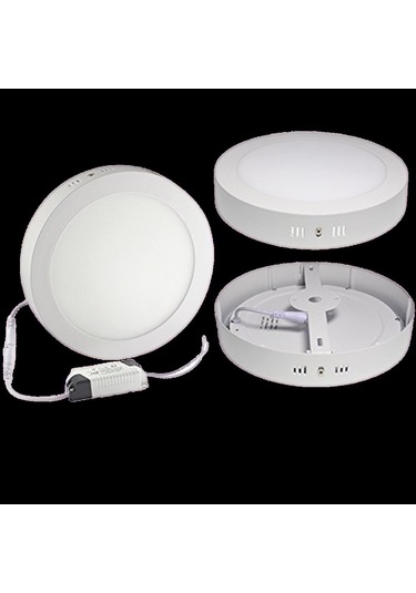 Alles 24w Günışığı Sıva Üstü Yuvarlak Led Panel Gün Işığı