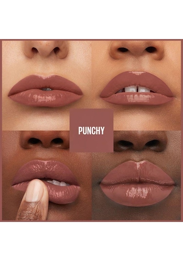 Maybelline New York Super Stay Vinyl Ink Likit Ruj 120 Punchy