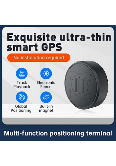 Snapbuy Smartfinder Yer Tracker Manyetik Anti-kayıp Cihaz, Pet Ve Araç İzleme Black