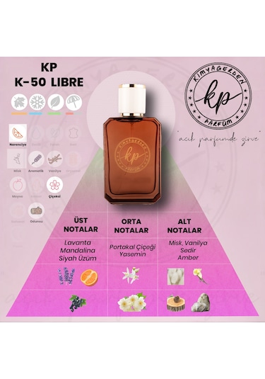 KP Kimyagerden K-50 Açık Parfüm Extrait De Parfum 50 ML