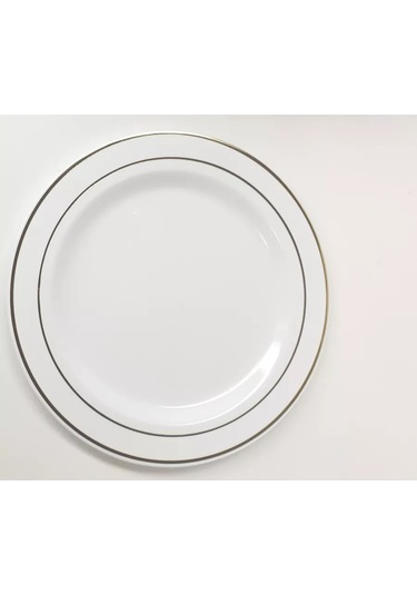 Klık-pıknık 10 Adet Plastik Tabak, 23 Cm. Tek Kullanımlık-çok Kullanımlık 177818446 100 adet