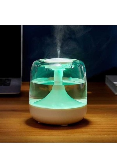 Novahub 650 Ml Usb Taşınabilir Hava Nemlendirici Aromaterapi Gece Lambası Jb650-bs Çok Renkli