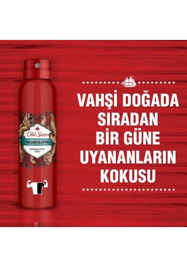 Old Spice Bearglove Erkek Deodorant Sprey 150 ML