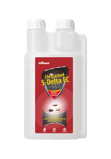 Chrysamed S-Delta EC Haşere İlacı 1 Lt Ölçekli