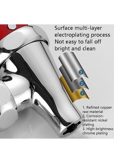 Dancemonkey Cbtx Yalıtım Kovası Musluk Aksesuarı Süt Çay Su Ağzı, Döner Anahtar Kısa 3 Nokta Çok Renkli