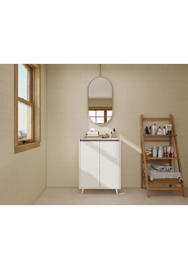 Kardiya Çok Amaçlı Dolap Beyaz