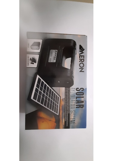 Aeron Solar Aydınlatma Sistemi
