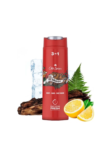 Old Spice Bearglove Erkek Duş Jeli ve Şampuan 400 ML