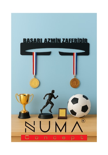 Madalya Asma Askısı 40x10 Cm Kolay Montaj Asma Aparatlı