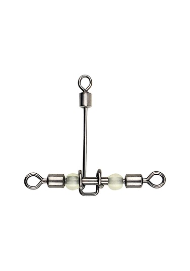 MSO Olta Balıkçılık Paslanmaz Çelik Fosforlu T Fırdöndü (Mod-B)