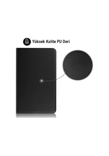 SM Galaxy Uyumlu Tab A 10.0 (P580-P585) 360 Derece Döner Standlı Kılıf