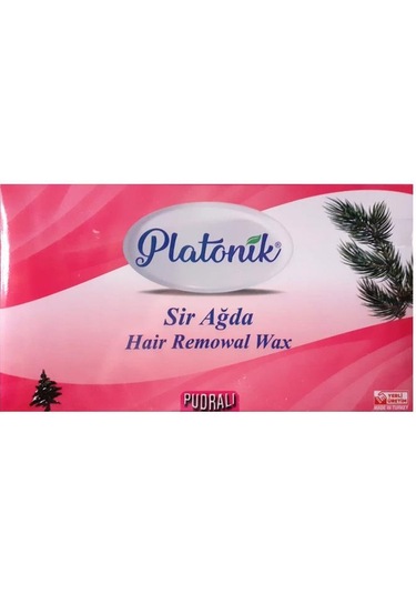 Platonik Pudralı Pembe Kalıp Sir Ağda 400 G x 3