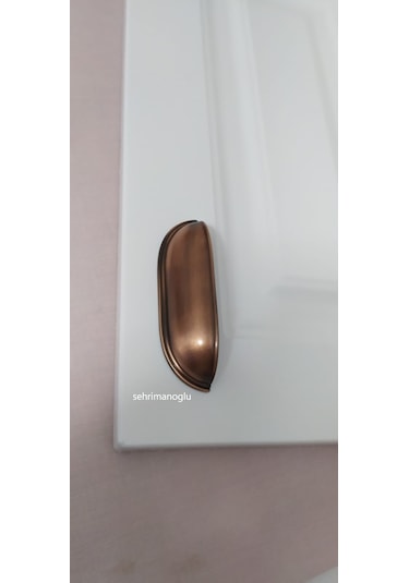 Mobilyalüks Mutfak Vestiyer Dolap Çekmece   Kulp Midye Antik Bakır