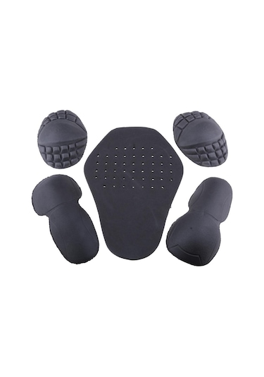 Suntek Motosiklet Omuz Dirsek Sırtlık Koruma Zırh Pedi 5 Adet