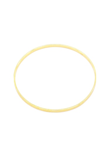 Ferizz Altın Kaplama Kibrit Çöpü 4 Mm Bilezik Blz-3028 Altın