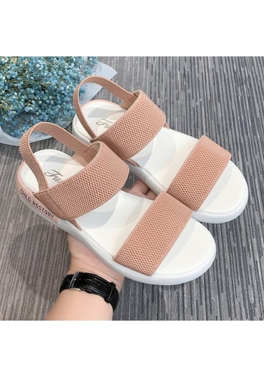 Maoyaya Roma Tarzı Kadın Plaj Terliği: Pembe, 40 Beden, Şık Ve Rahat Modeller Pembe