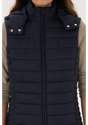 U.s. Polo Assn. Kadın Lacivert Yelek Dokuma 50307992-vr033 Lacivert
