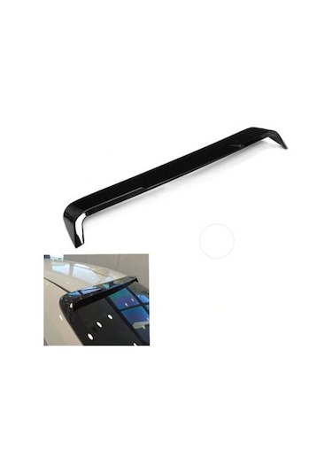 Toyota Corolla Uyumlu 2019 - 2021 Cam Üstü Spoiler - Piyano Black
