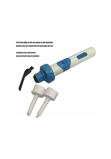 Otomatik Kulak Temizleyici, Elektrikli Vakumlu Kulak Kiri Emme Cihazı, Yetişkinler Ve Çocuklar İçin Kulak Temizleme Aleti Seti