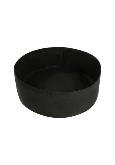 Pazly Pratik Kumaş Saksı - Siyah, Kurulum Gerektirmez, Yüksek Kapasiteli Bahçe Yatağı Siyah