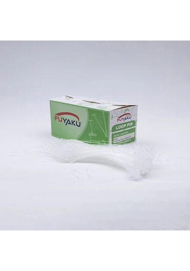 Fuyaku 9" Elle Geçmeli Kılçık Etiketleme Plastiği Şeffaf 5.000 Adet