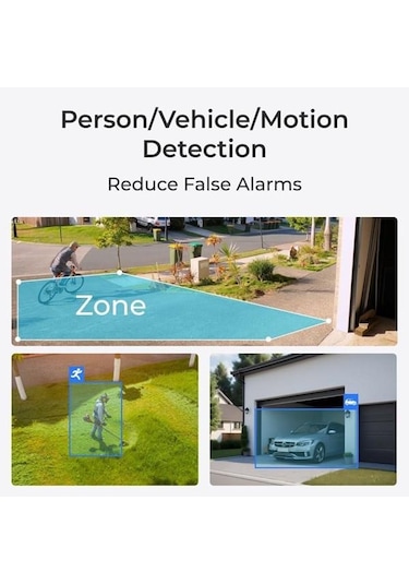 Reolınk 12mp Bullet 4mm P340 Ip Güvenlik Kamerası Poe Ip67, Renkli