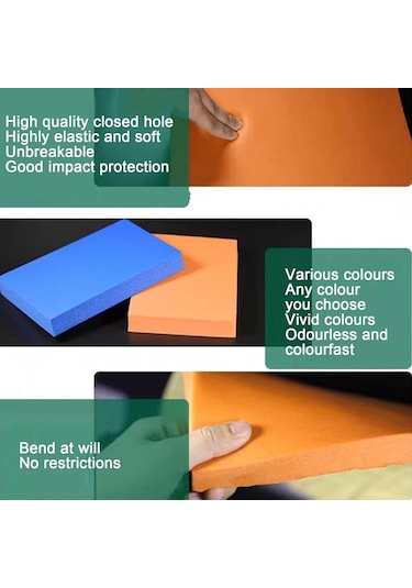 Garaj Sütun Koruyucu Self Yapıştırıcı Köpük Duvar Sütun Koruma, Antiampact, Black1cm500cm