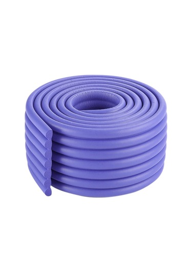 Koruma Çarpışma Yastığı Köpük Tampon Masa Köşe Koruyucu Masa Kenar Koruma Şeridi Bebek Güvenliği Mor