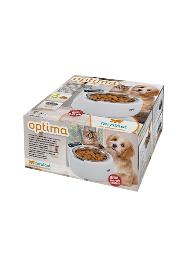 Ferplast Optima Bowl Hassas Ölçekli Otomatik Kedi Mama Kabı 800 ML