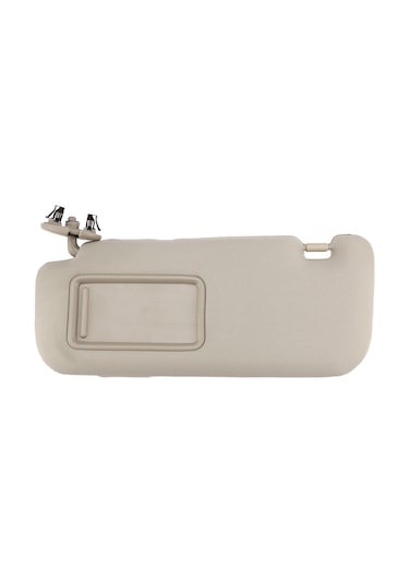 Araba İçi Güneşlik Aynalı Güneşlik Sol Sürücü Tarafı Bej