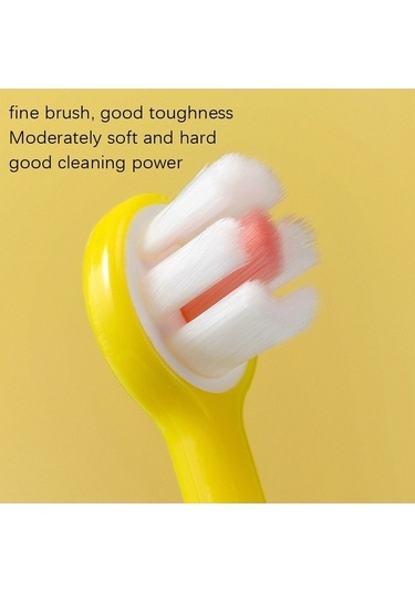 Flybuy 2 Adet Sevimli Tavuk Diş Fırçası Sarı Çocuk Odası İçin