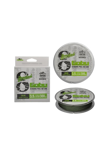 Fishpro Goby 8x 300 Mt Dark Green Örgü İp Misina 0.25