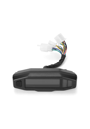 Evrensel Lcd Dijital Motosiklet Metre Kilometre Dijital K17888