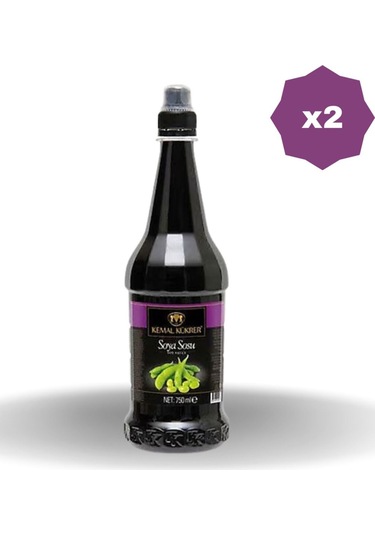 Kemal Kükrer Soya Sosu Pet 750 Ml - 2 Adet