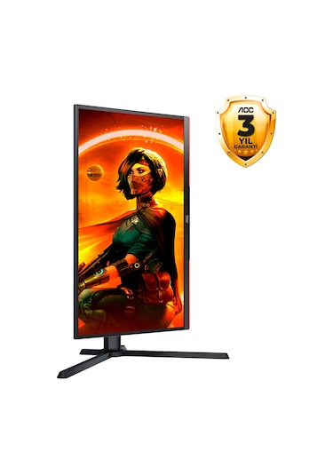 Aoc 25G3ZM/BK 24.5" 0.5 MS 240 Hz HDMI DP Adaptive Sync Full HD Yükseklik Ayarlı VA Monitör