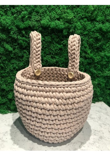 Sialia Knitting Bebek Karyolası İçin Örme Cep 211141870 Bej