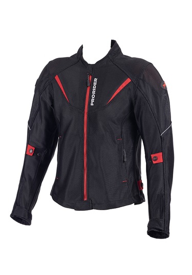 Prorider Windy Fileli Yazlık Zırh File Mod Motosiklet Montu Siyah