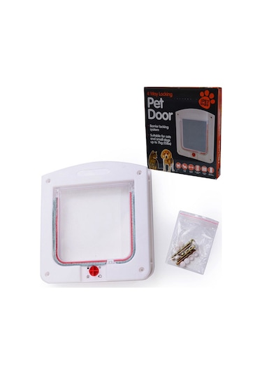 Pet Door 4 Yollu Kedi Kapısı (22x20x3cm)