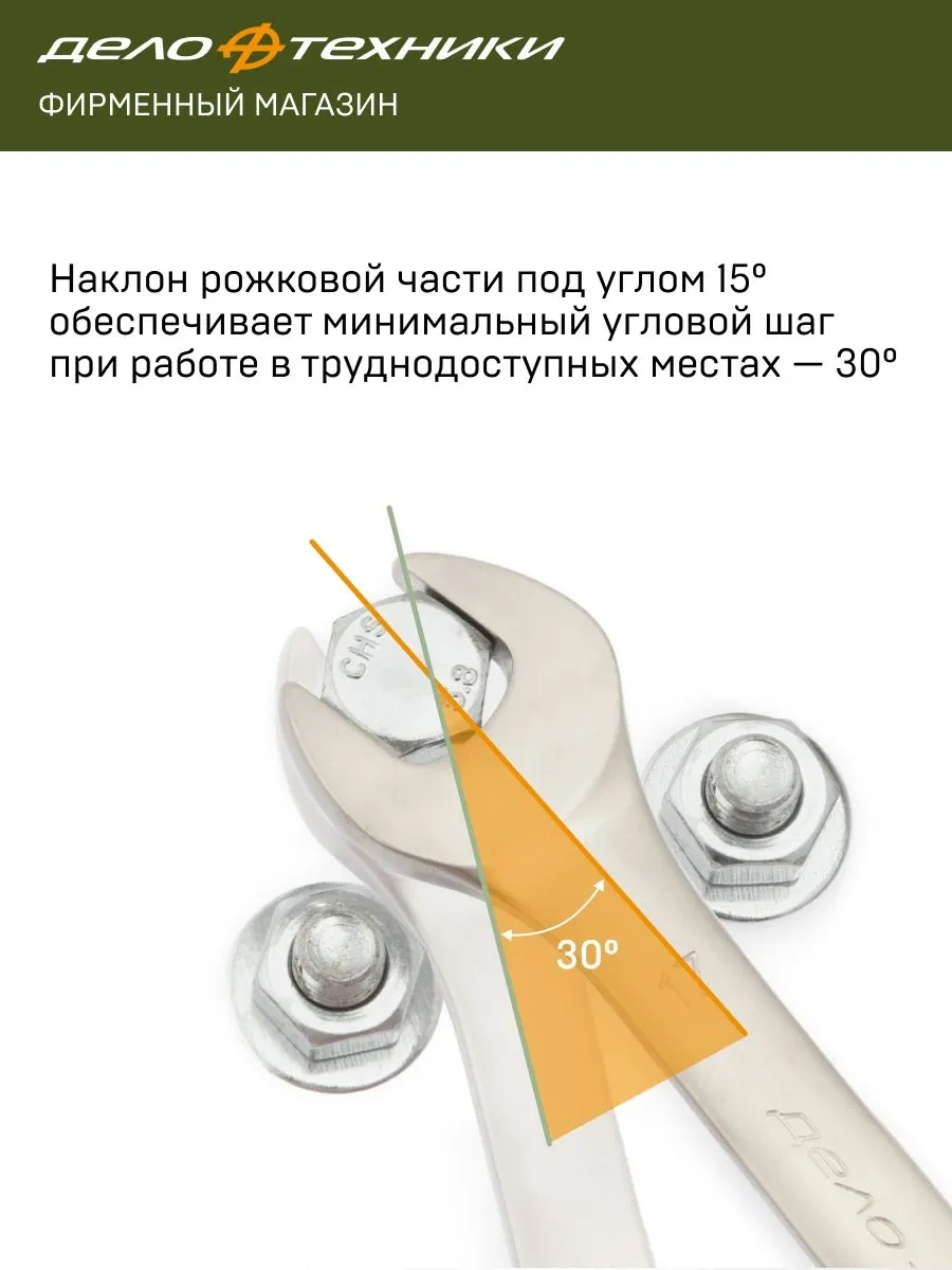 Delo Tehnıkı Kombinasyon Anahtarı 17 Mm, 511017 301035717