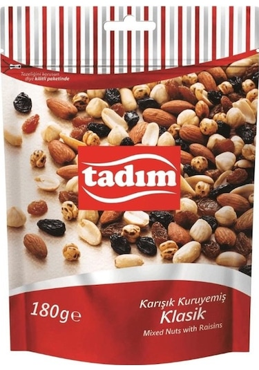 Tadım Karışık Kuruyemiş Klasik 180 G