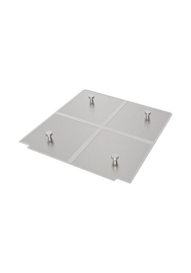 Homyl Paslanmaz Çelik Şasi Süzgeci Taşınabilir Aksesuarlar Gümüş