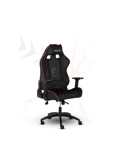 Rio Balerion Terletmez Kadife Kumaş Siyah Gaming Oyuncu Koltuğu - 25 Siyah