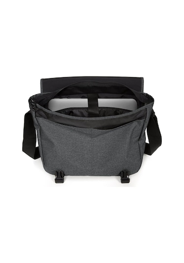 Eastpak Delegate Black Denim Omuz Çantası EK26E77H