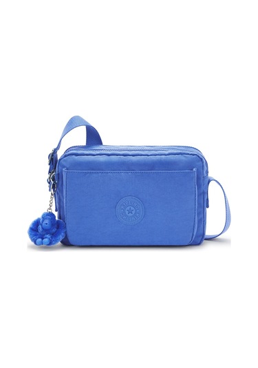 Kıplıng Abanu M Orta Boy Omuz Çantası Mavi Havana Blue Mavi