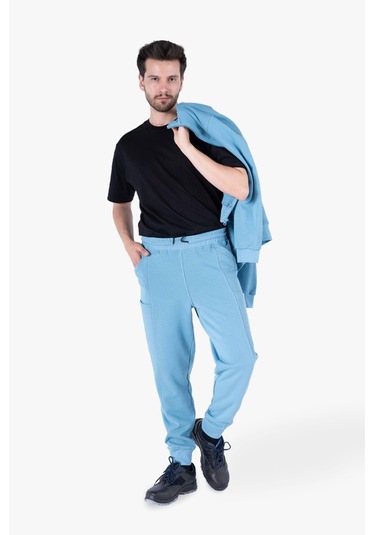 Diagonel Eşofman Altı Light İndigo