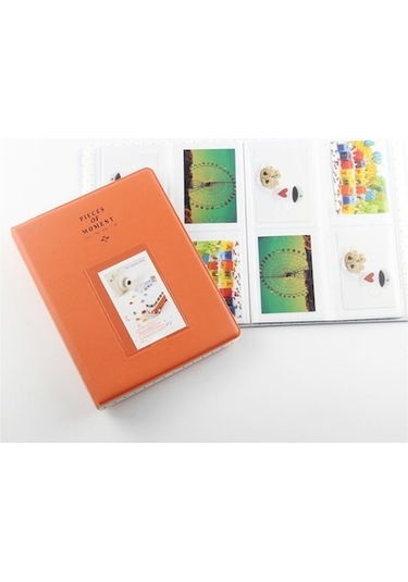 Rogfer 3 İnç Dıy Film Malçlama Pu Insert Tipi Mini Fotoğraf Albümü Almak, Rastgele Renk