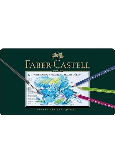 Faber Castell Albrecht Dürer Aquarel 60 Renk Boya Kalemi 117560
