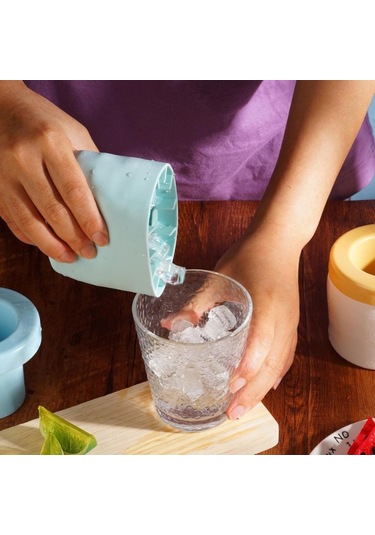 Büro Ev Ofis Yazlık İçin Silikon Buz Yapıcı Küp Buz Buzdolabı Kalıbı Diğer