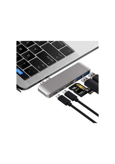 Conventions1 Usb C Hub 6'sı 1 Arada Yerleştirme İstasyonu