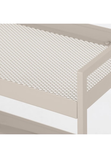 Nıssafors Banyo Düzenleyici, Banyo Servis Arabası, Bej, 50,5x30x83 Cm Bej